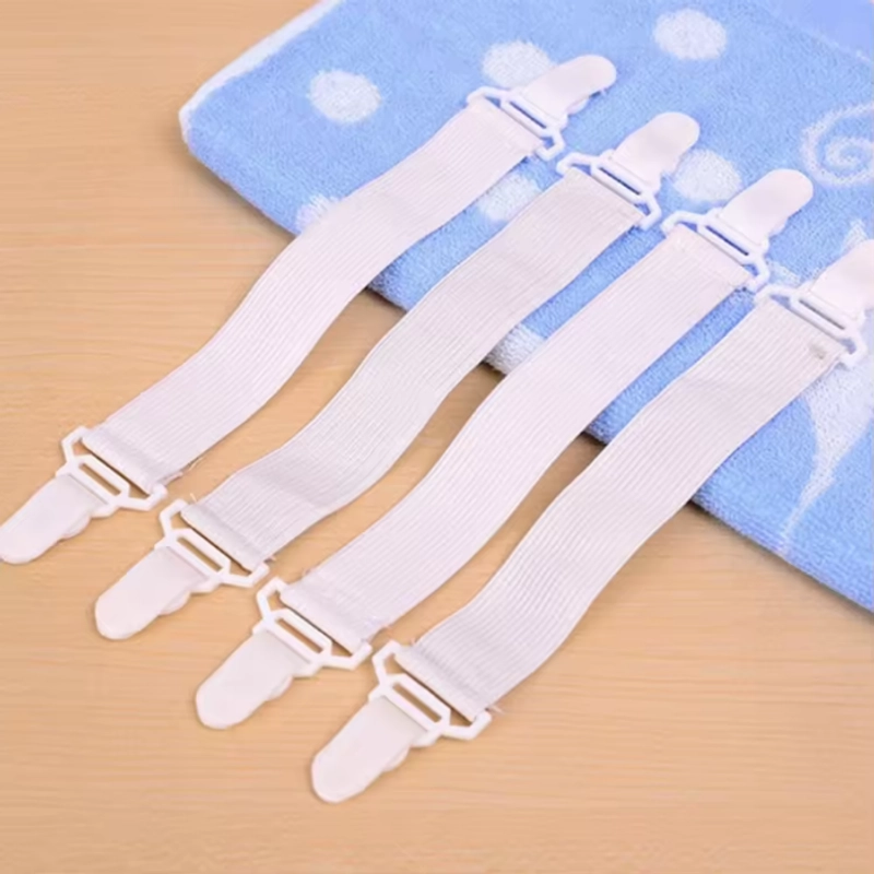 Product image KAHASIL - Jepitan Pengait Penjepit Karet Sudut Sprei Bed Cover Tali Pengikat Pengencang Ujung Kasur KMJ235 PUTIH