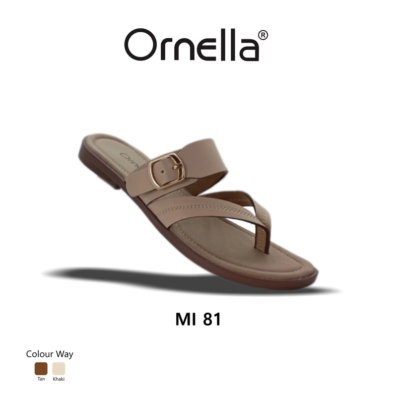 Product image Odillon - Ornella - MI 81 / Sandal Jepit Wanita Casual 36 KHAKI