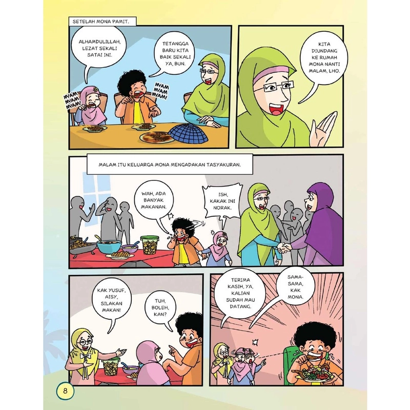 Product image Gema Insani - Komik Teladan Kasih Sayang Rasulullah 19 x 24 cm SC