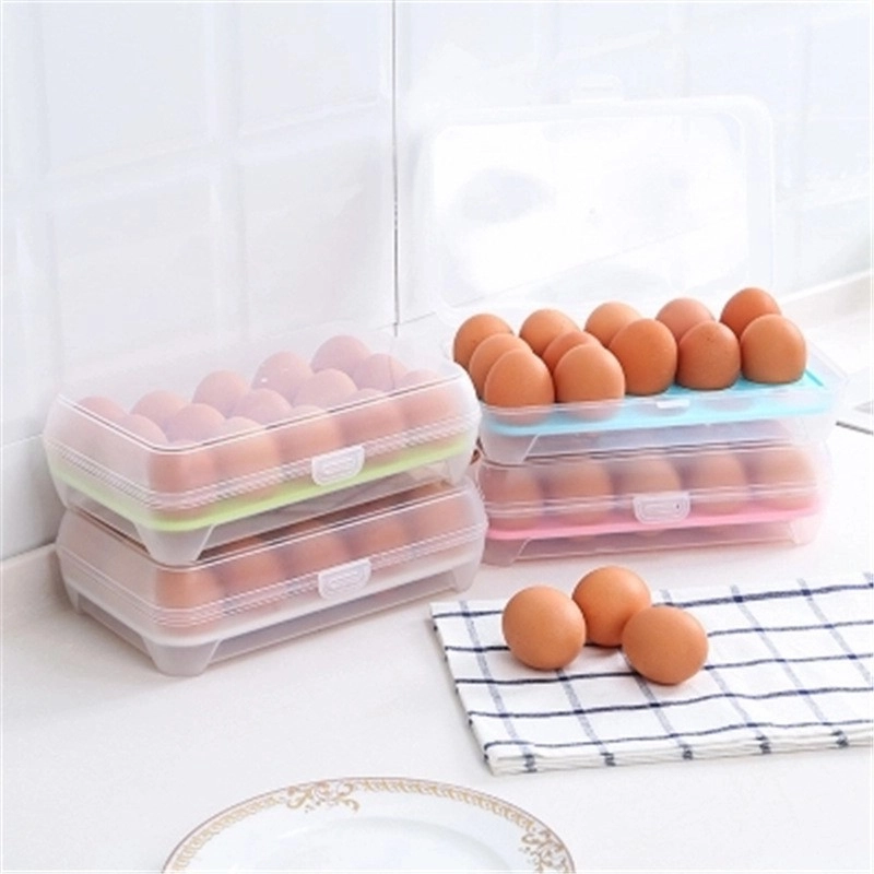 Product image Tempat Telur 15 Sekat Lubang Box Telur A56 BIRU