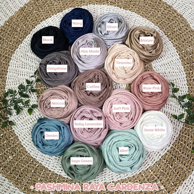 Product image Milyarda Hijab Official - Pashmina inner ninja cardenza Allsize Abu Muda