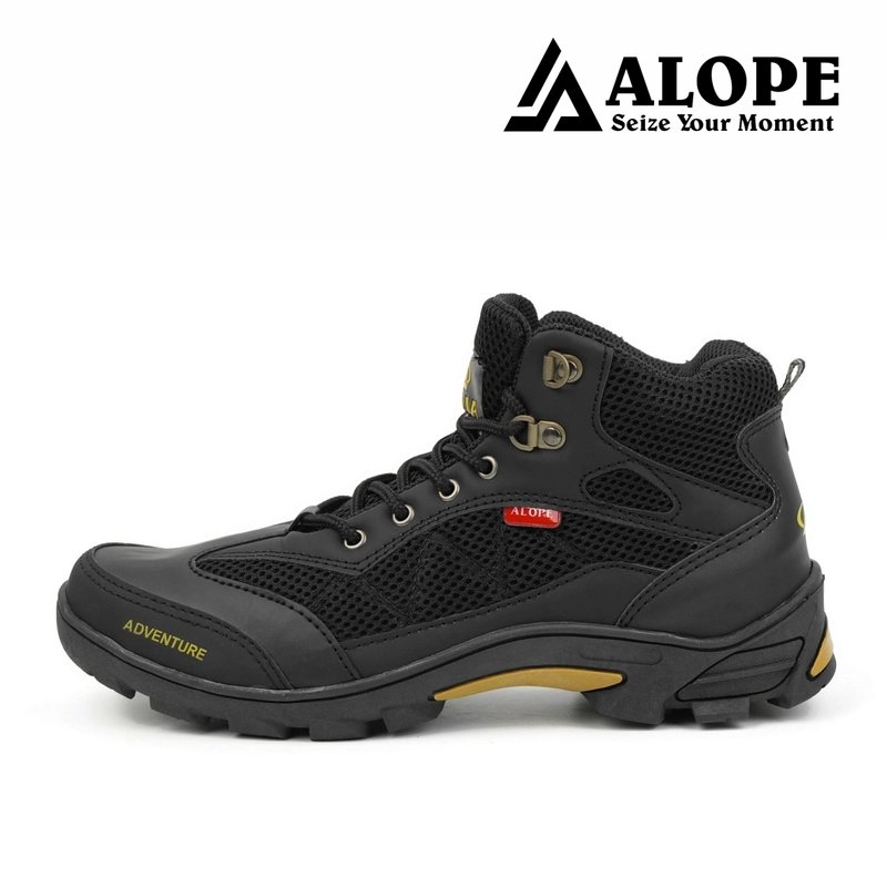 Product image ALOPE OFFICIAL - ALOPE OFFICIAL - BELI 2 SEPATU F 07 GRATIS KEMEJA POLOS PENDEK WARNA RANDOM 39 HITAM