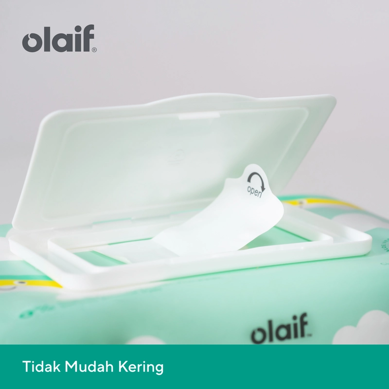 Product image Olaif Gentle Care Baby Wipes - Tisu Basah Bayi - 80 sheets Isi 80 Sheets