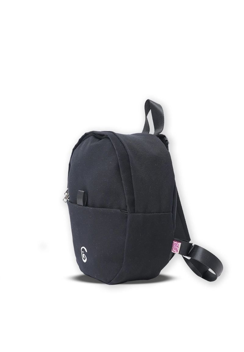 Product image Atva Bags - Atva Girls Station - Mini Backpack Oval Canvas New Finch Series 22x10x28 Black