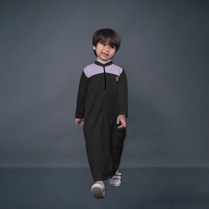 Product image Kawan Muslim - Kawan Muslim-Gamis Sholat Anak Laki-Laki Etnik Putih Lengan Panjang Usia 1-14 Tahun JBA7 2 PUTIH