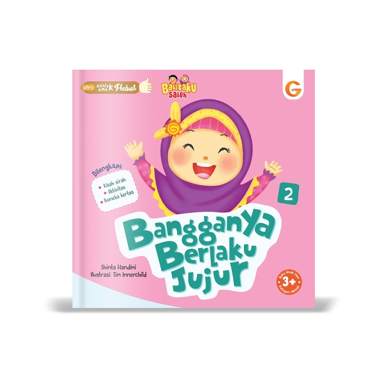 Product image Gema Insani - 1 Set Seri Akhlak Anak Hebat SC Bangganya Berlaku Jujur