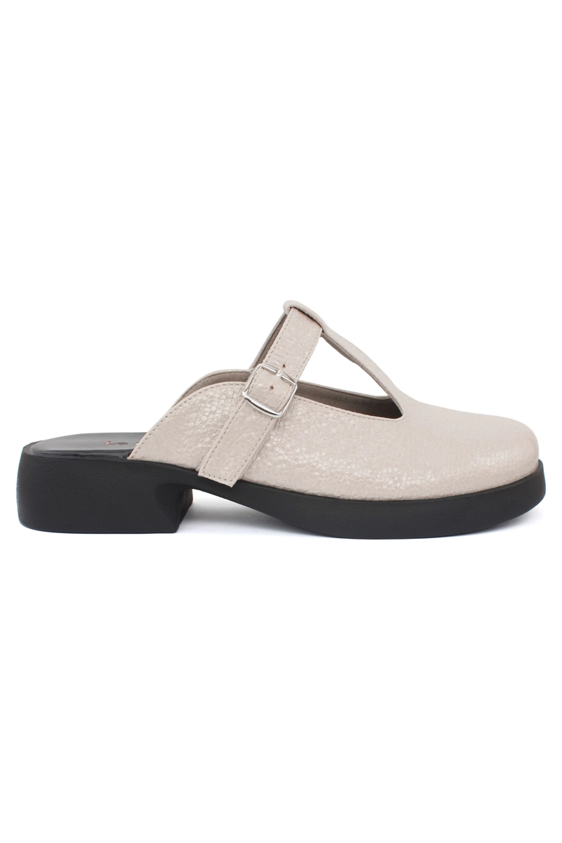 Product image Lebianca - AI 15-01 Sepatu Sendal Wanita Fashion Nyaman Kulit Sintetis 36 KHAKI