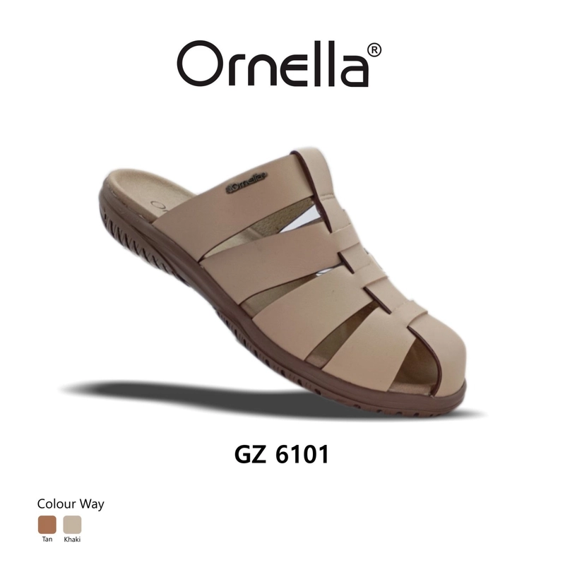 Product image Odillon - Ornella - GZ 6101 / Sandal Bustong Wanita Casual 36 KHAKI
