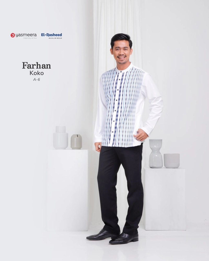 Product image Yasmeera Official - Koko Farhan A -06 S BRILLIANT WHITE