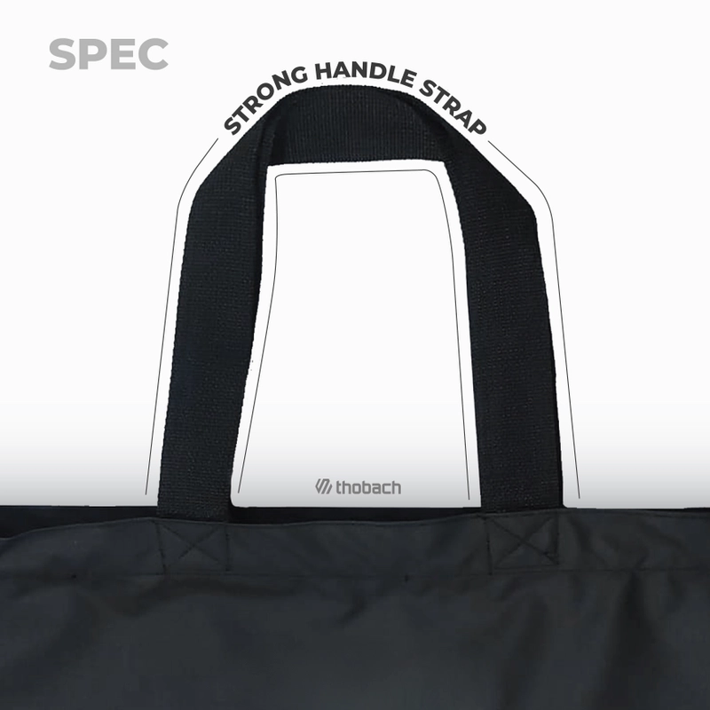 Product image Thobach official - THOBACH Tote Bag Anti Air Waterproof LOGO 2 WARNA BLACK
