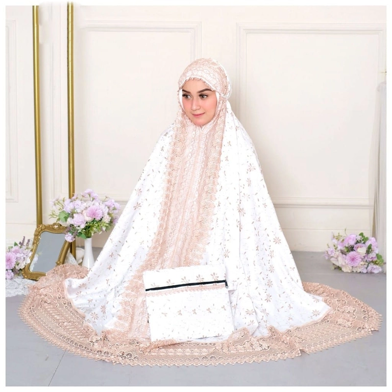 Product image SRIAYU COLLECTION - Mukena KHANZA RENDA KD CANTIK ALL SIZE MILO