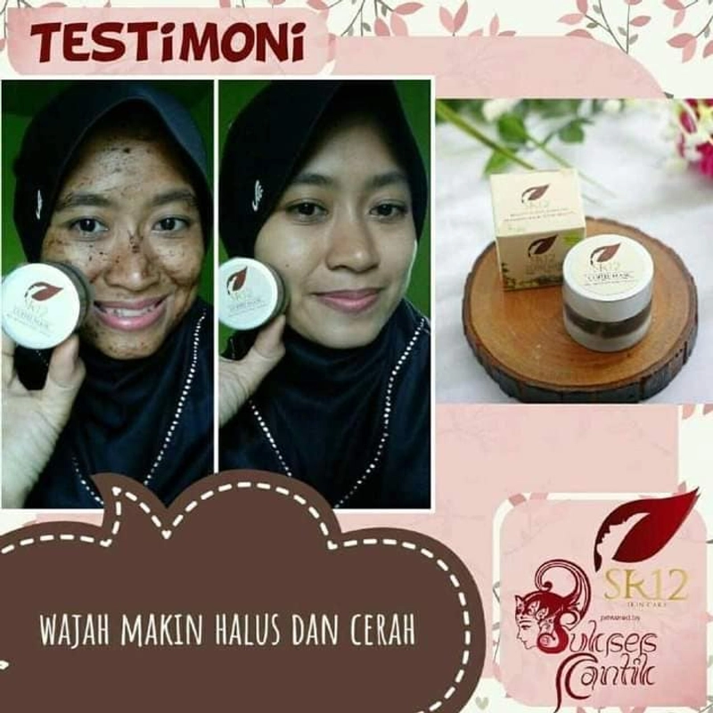 Product image SR12 Coffee Mask Memudarkan Flek Hitam Noda Hitam Bekas Jerawat 20 gr Coffee Mask