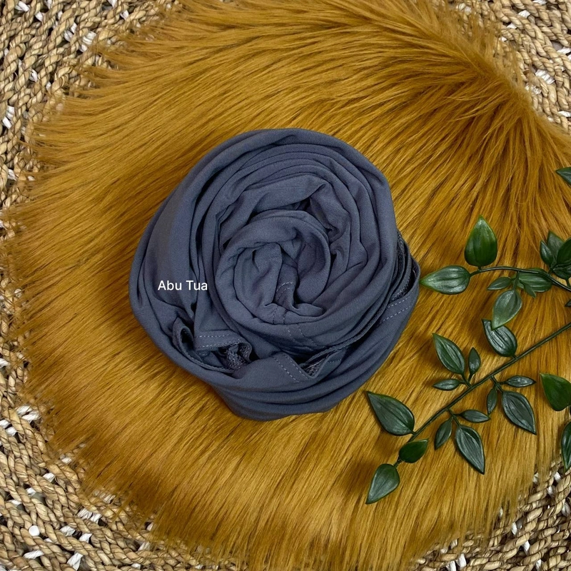 Product image Milyarda Hijab - Bergo Anneira XL Syari SIZE XL ABU TUA