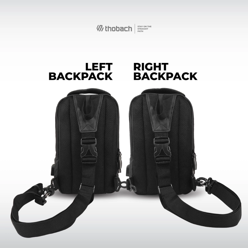 Product image Thobach official - THOBACH Slingbag Anti Air Waterproof TORETTO 509 gr Black
