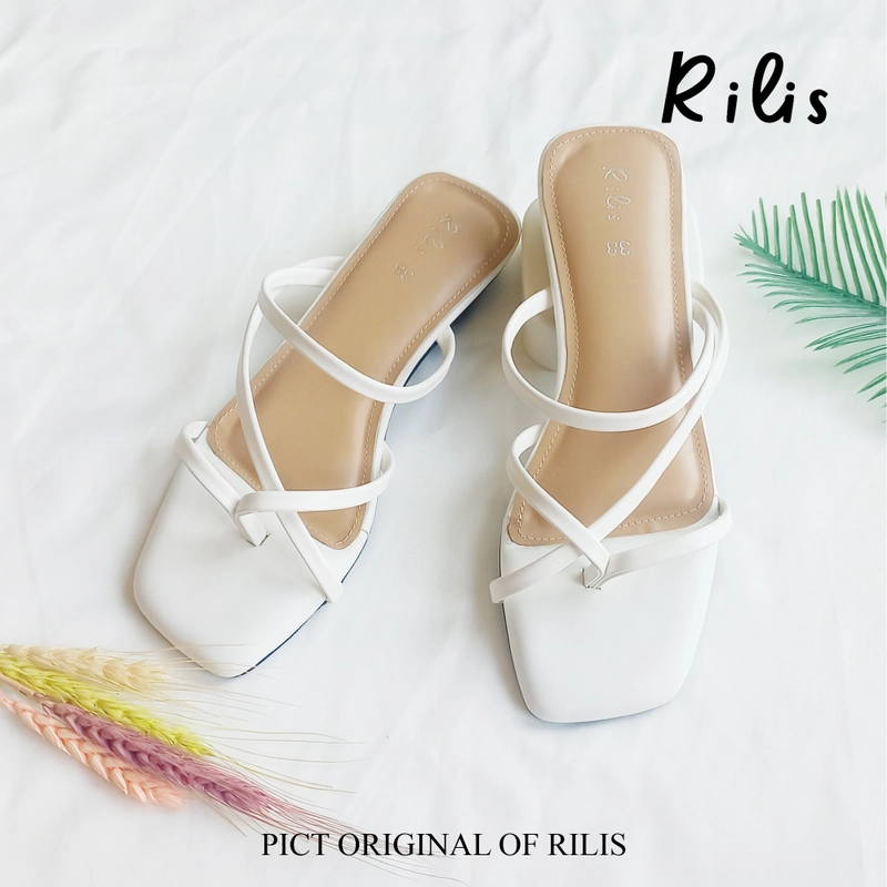 Product image Rilis - Sandal Wanita Larissa heels (Rilis 11) 37 Putih