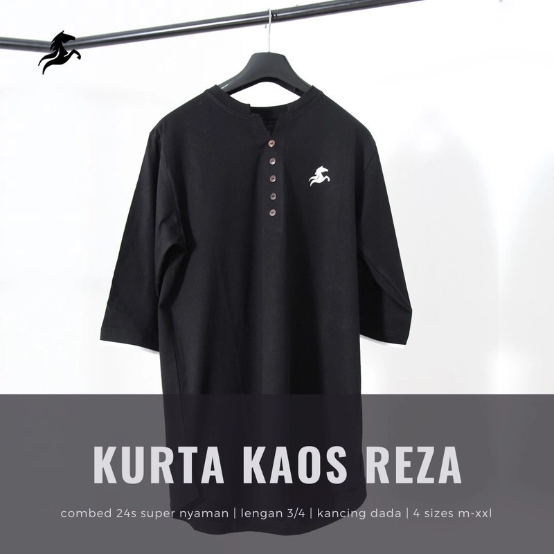 Product image Nazeer - Kurta Kaos Reza L Black