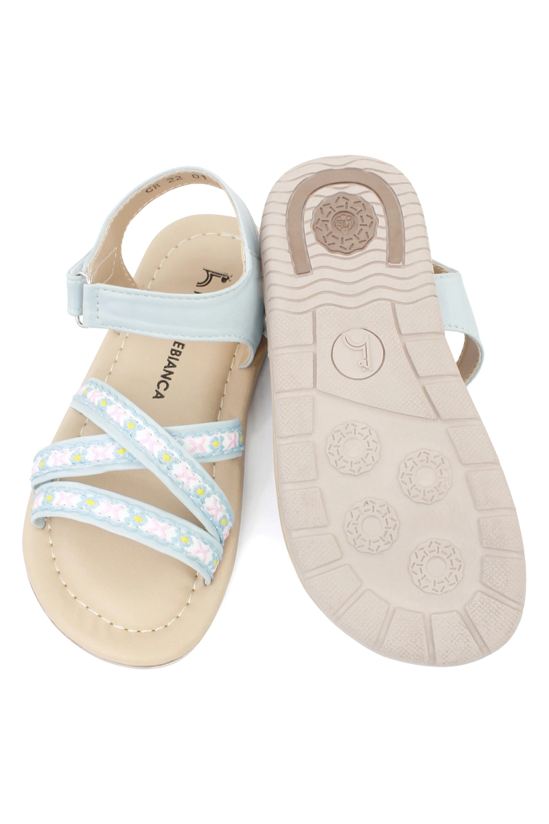 Product image Hello Lebianca - CR 22-01 Sepatu Sandal Anak Perempuan Cantik 26 BIRU