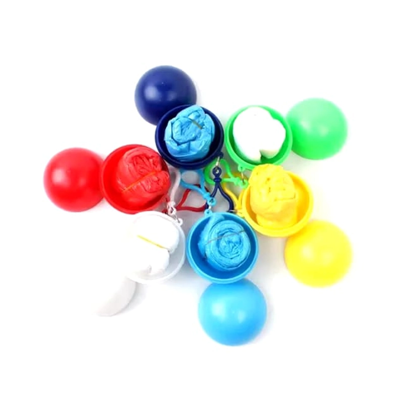 Product image Alcante - Jas Hujan Bola Plastik Gantung Warna Warni Anti Air bulat random