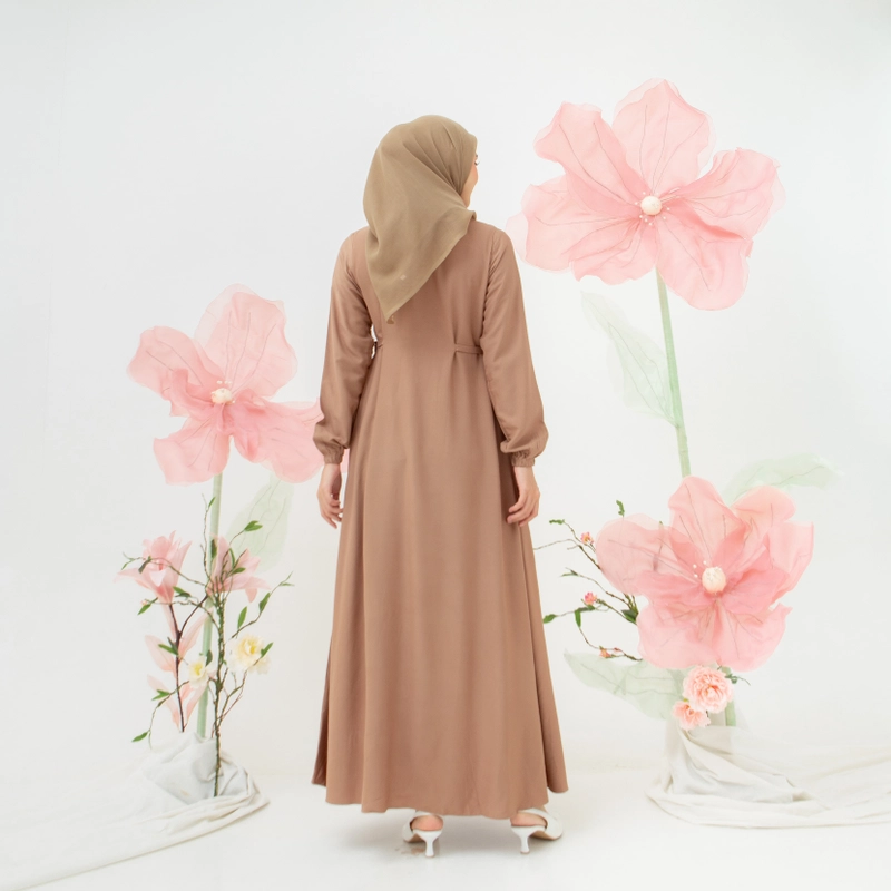 Product image Lusianasae - Lusianasae - Edelweiss dress warna Milo bahan Rayon twill premium S MILO
