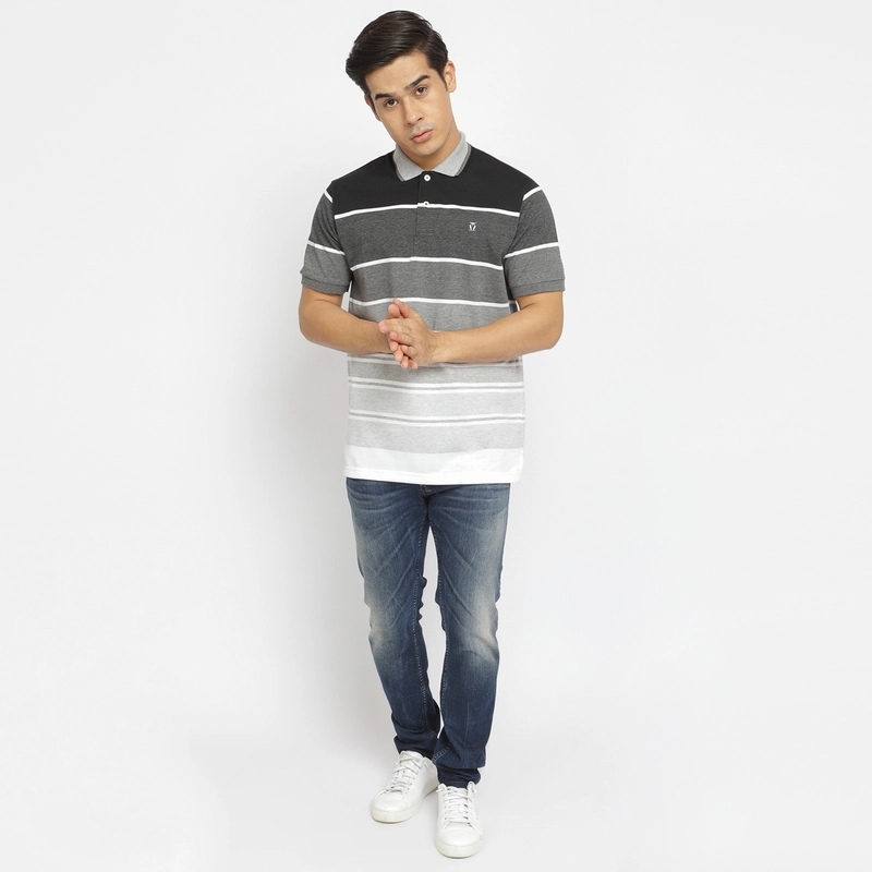 Product image MATSUDA APPAREL - MATSUDA Kaos Polo Shirt Pria Kerah Iruma M CHARCOAL