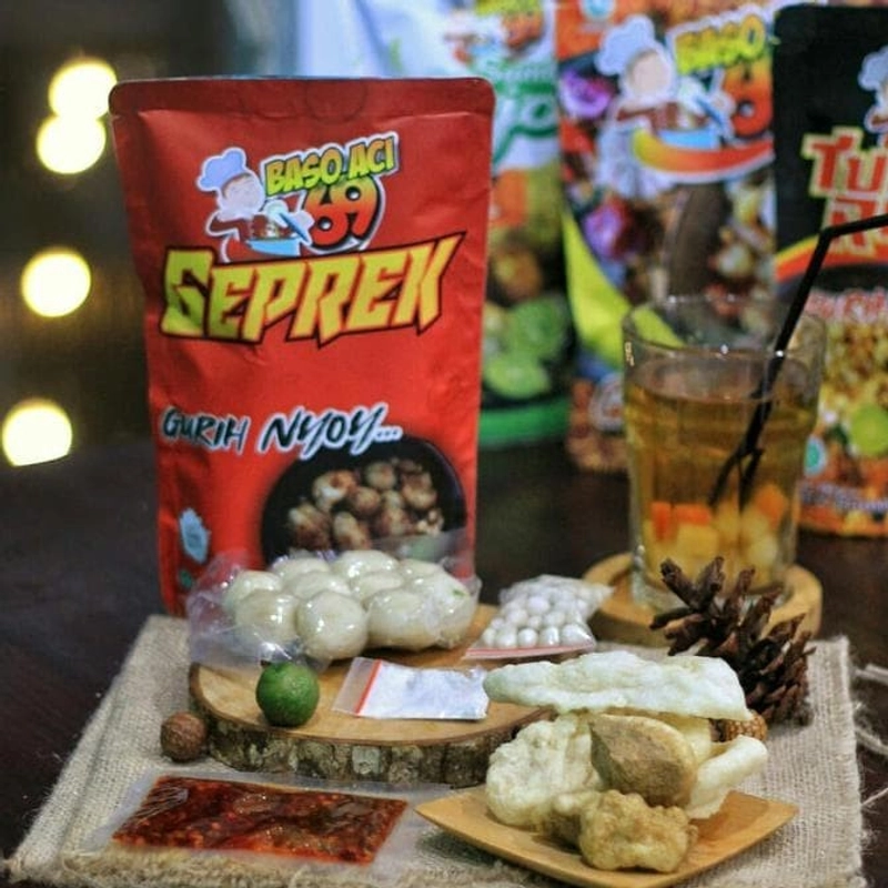 Product image Baso Aci 69 Geprek - Paket 10 pcs 2000gram geprek 10pcs