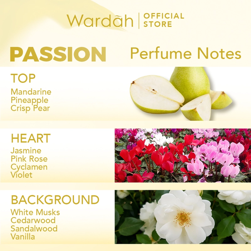 Product image SUPLAI SHOP - Parfum EDT Wanita Wardah Scentsation Eau De Toilette Passion Isi 35 ml