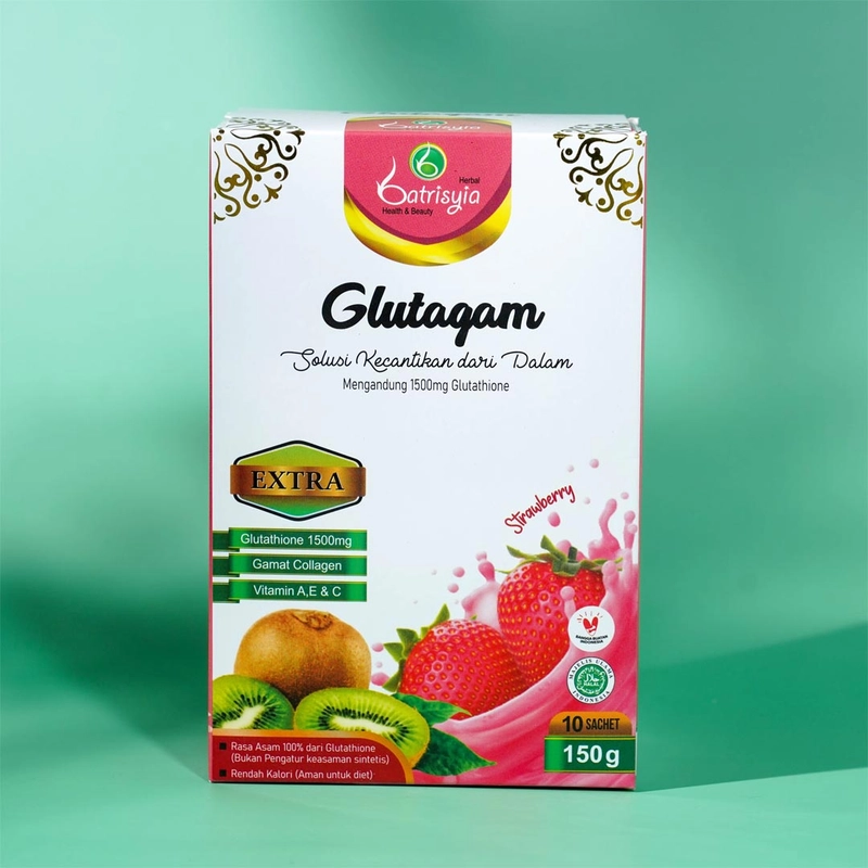 Product image Batrisyia - Glutagam Susu Collagen untuk Kecantikan 150 g Coklat