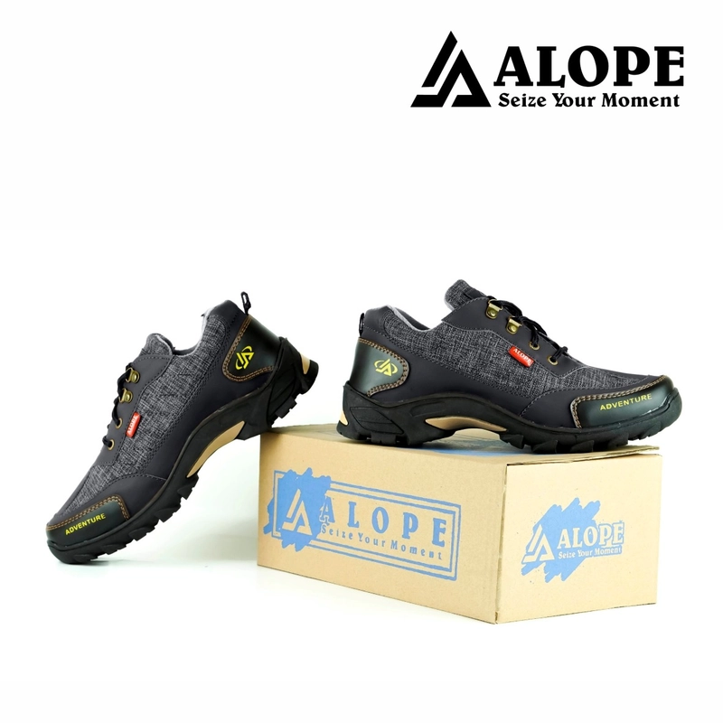 Product image ALOPE OFFICIAL - SEPATU ALOPE F 09 SEPATU HIKING MODEL TRANDY 39 HITAM