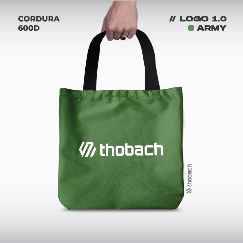Product image Thobach official - THOBACH Tote Bag Cordura LOGO 1 warna Army