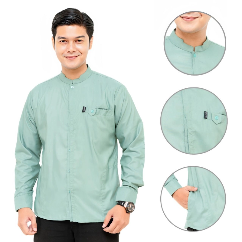 Product image Koko asakhi collection - KOKO LENGAN PANJANG- KOKO MOTIF ALBINO- ALAWI M SAGE
