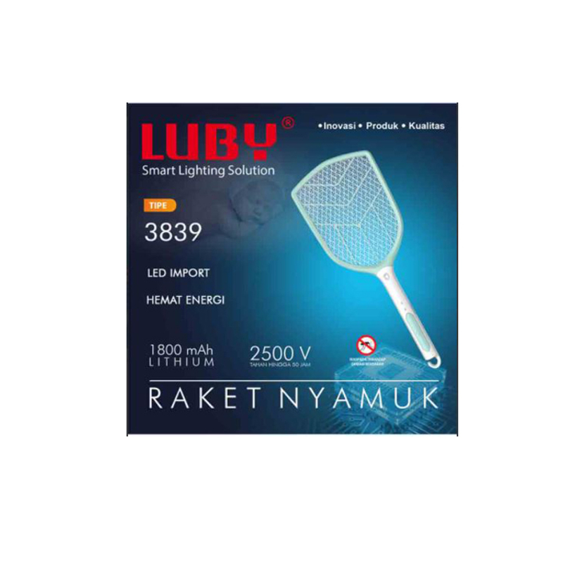 Product image Raket Nyamuk Luby L3839 Type L3839