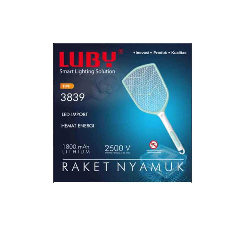 Product image Raket Nyamuk Luby L3839 Type L3839