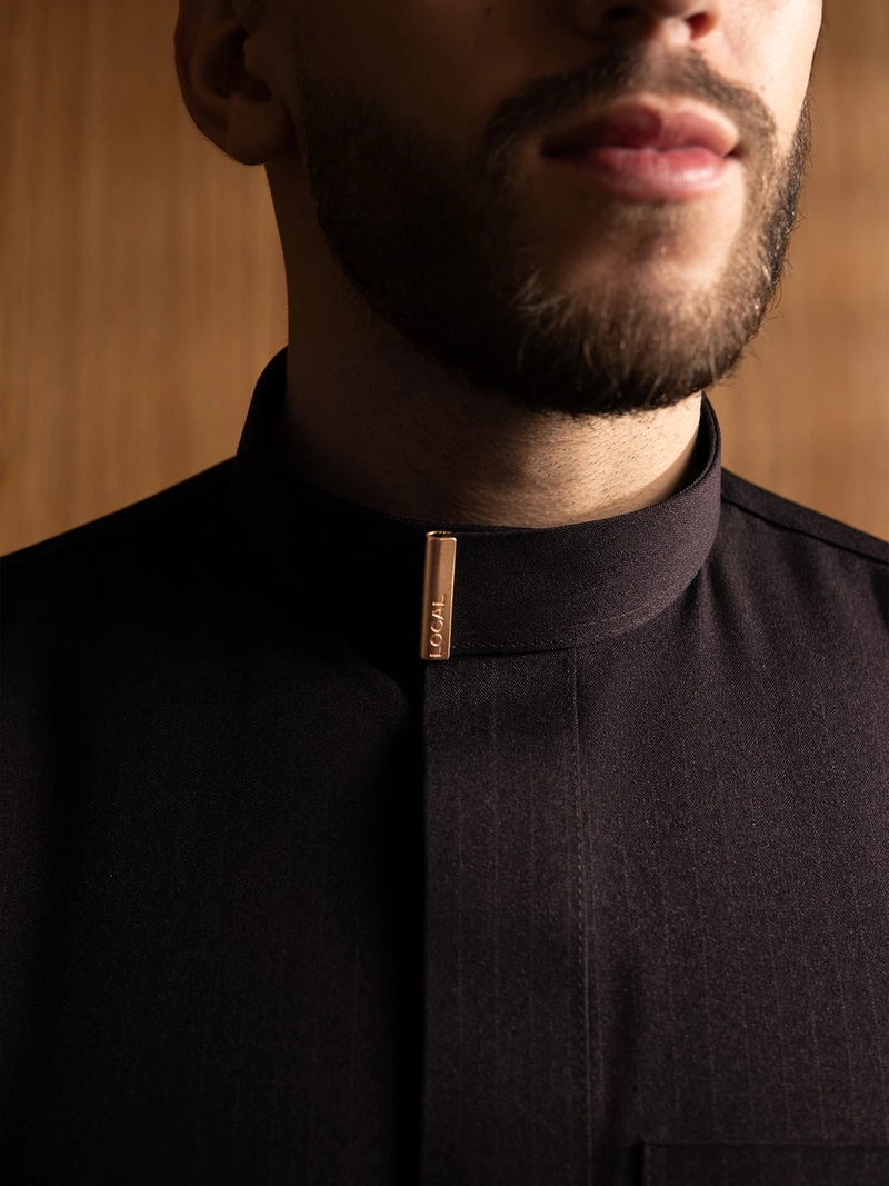 Product image Local Project - Fahd Dark Brown - Jubah Pria Dewasa Gamis Lengan Panjang S Coklat