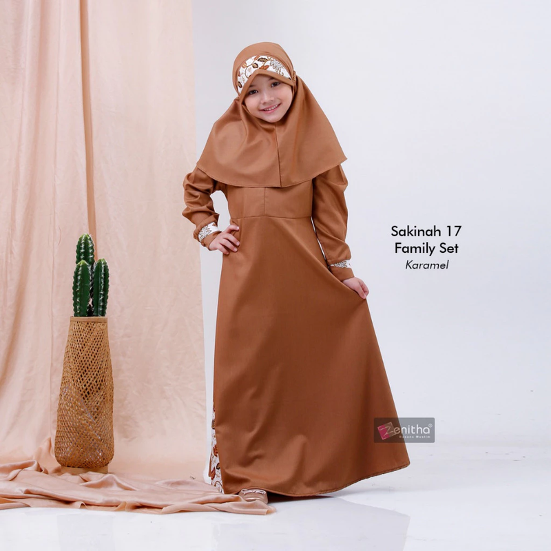 Product image Zenitha - Sarimbit Couple Family Set Premium Sakinah 17 Koko Anak 3-4 Tahun