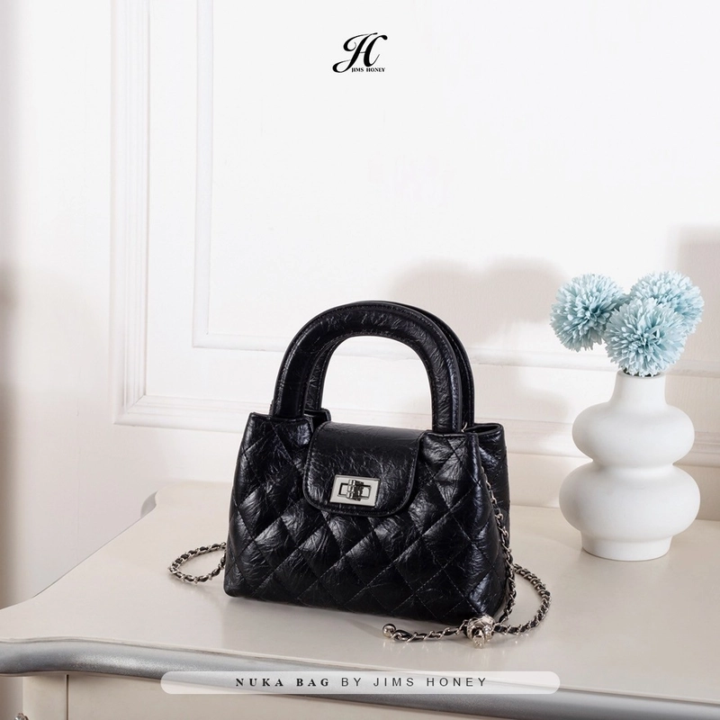Product image JIMSHONEY SUKABUMI - NUKA BAG - TAS SLING BAG & SHOULDER KEKINIAN JH-628 BLACK