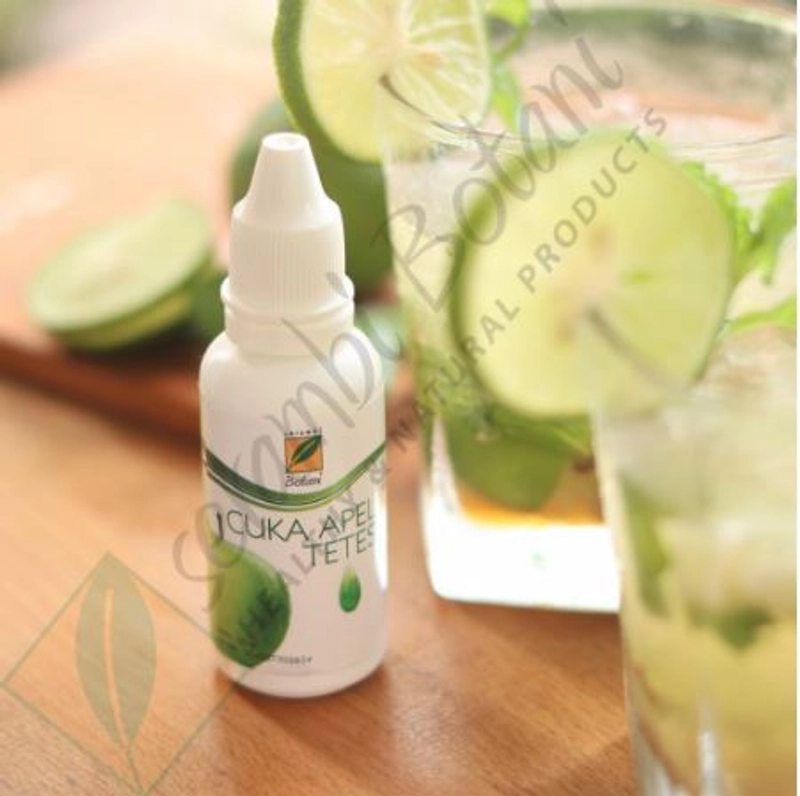Product image SERAMBI BOTANI - Cuka Apel Tetes - Obat Kolesterol dan Asam Urat 30ml Cuka Apel Tetes
