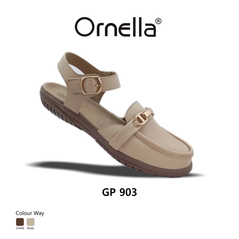 Product image Ornella - GP 903 / Sepatu Sandal Wanita Casual 40 Khaki