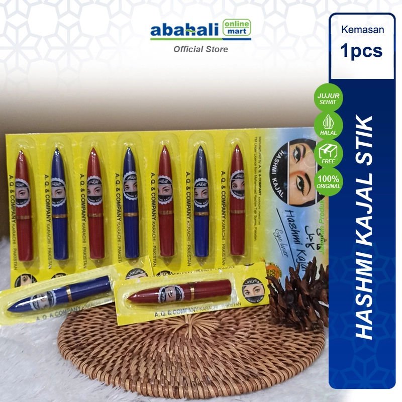 Product image Abahali Mart - Hashmi Celak Stik Original Hitam Celak Pensil Arab 1 original