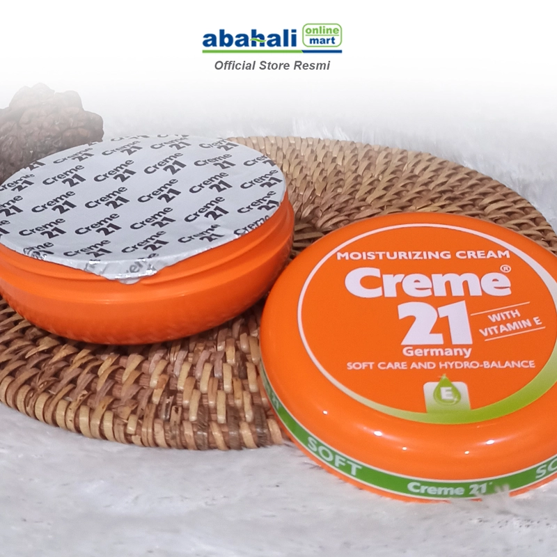 Product image Abahali Mart - Creme 21 Moisturizing Cream 50ml Krim Pelembap Wajah Tubuh Melembapkan Kulit Kering 1pcs natural