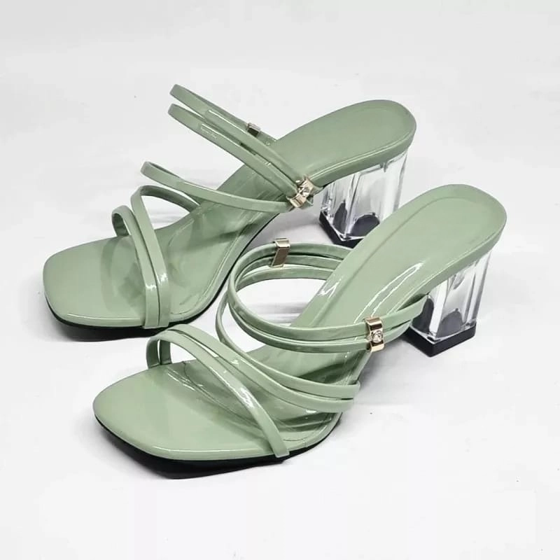 Product image LUXIA - Sandal Hels Wanita 7 Cm Anisha -02 37 HIJAU