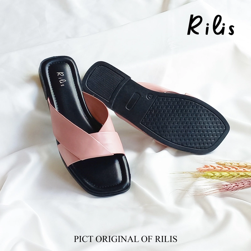 Product image Rilis - Sandal Flat Wanita Starla (Rilis 38) 37 Pink