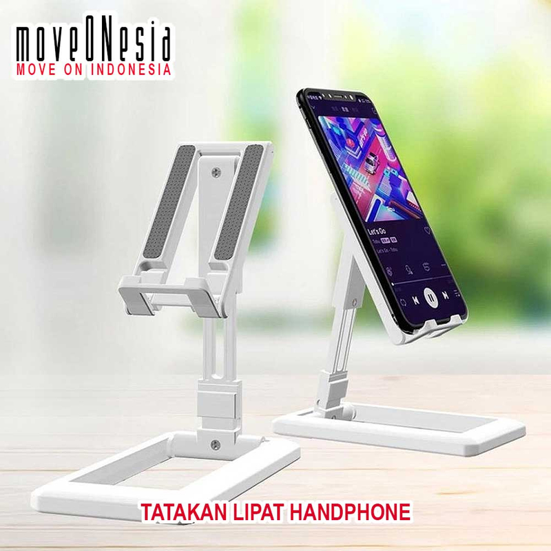Product image Moveonesia - Tatakan Lipat Handphone Adjustable Folding Desktop Stand Support Tablet HP HANDPHONE STAND HD28 RANDOM