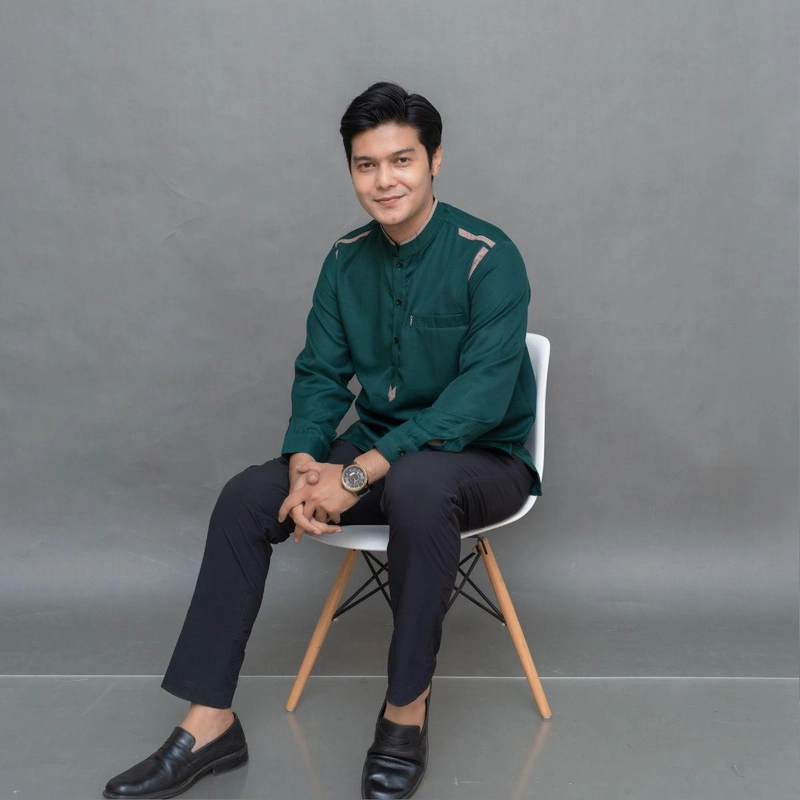 Product image Kois Batik - Baju koko pria dewasa kekinian simpel elegen keren banget motif zavin Xl zavin jotol