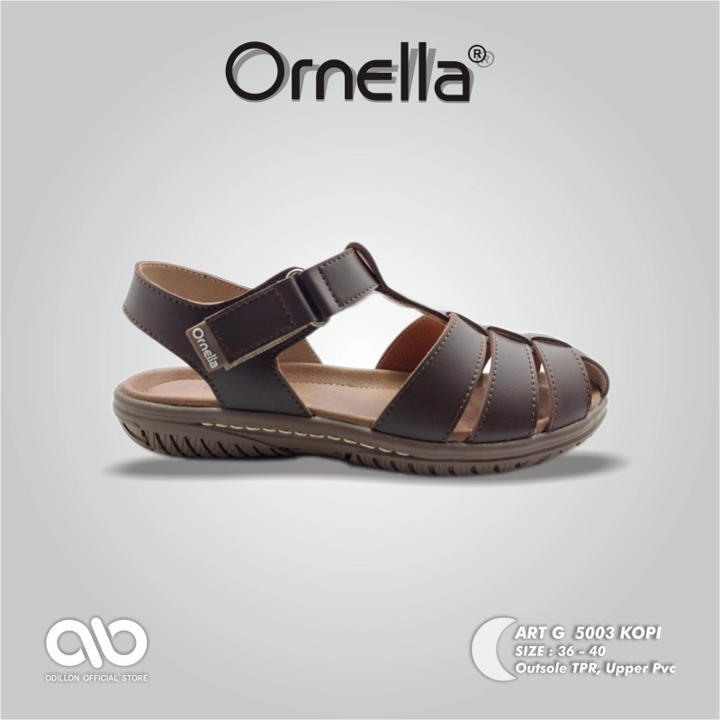 Product image Odillon - Ornella - G 5003 / Sepatu Sandal Wanita Casual 39 COFFEE