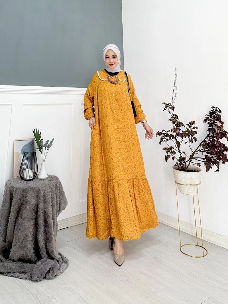 Product image Kois Batik - NEW KANAYA DRES RAYON ARMOR IMPORT All size 115-120cm Dres kanaya mustrad