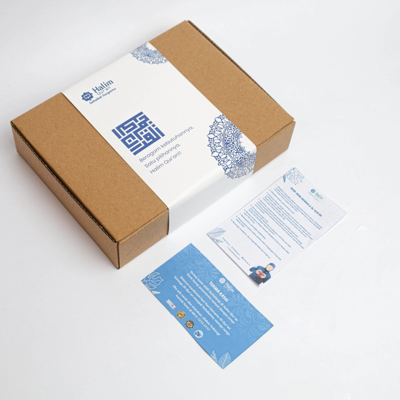Product image BUNDLING QURAN TERJEMAH AL HALIM RUBU B7 HVS GRATIS CUSTOM NAMA DAN BOX COCOK UNTUK HADIAH & WAKAF B7 BIRU