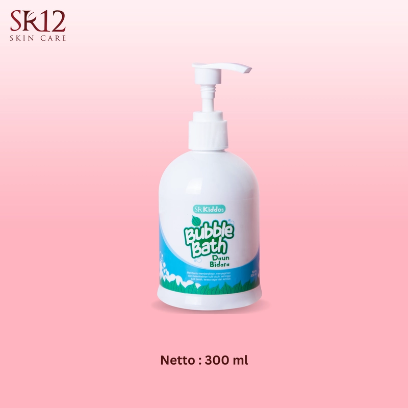 Product image SR12 Jawa Barat - SR12 SRKIDDOS Bubble Bath Daun Bidara Mengatasi Gatal Eksim Kulit Sensitif 100 ml bubble bath