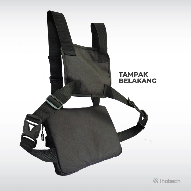 Product image Thobach official - THOBACH Tactical Chest Bag Anti Air Waterproof LIWA 250 gr Black
