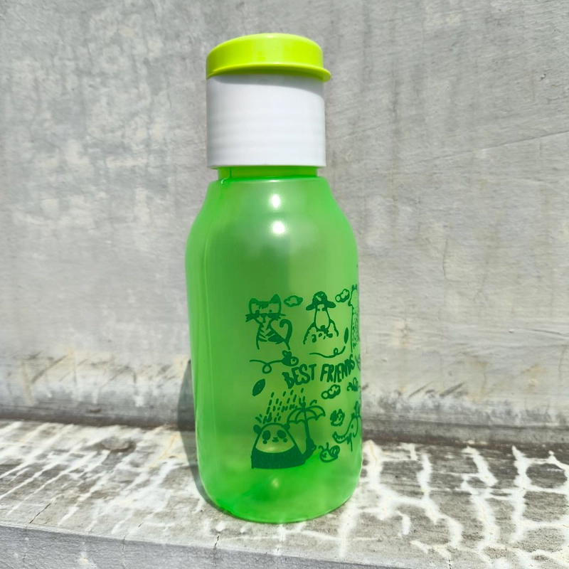 Product image KAHASIL - Botol Minum BPA Free 350ml Bottle Tempat Air Tutup FlipTop Souvenir Ulang Tahun Bingkisan KMJ190 TOSCA