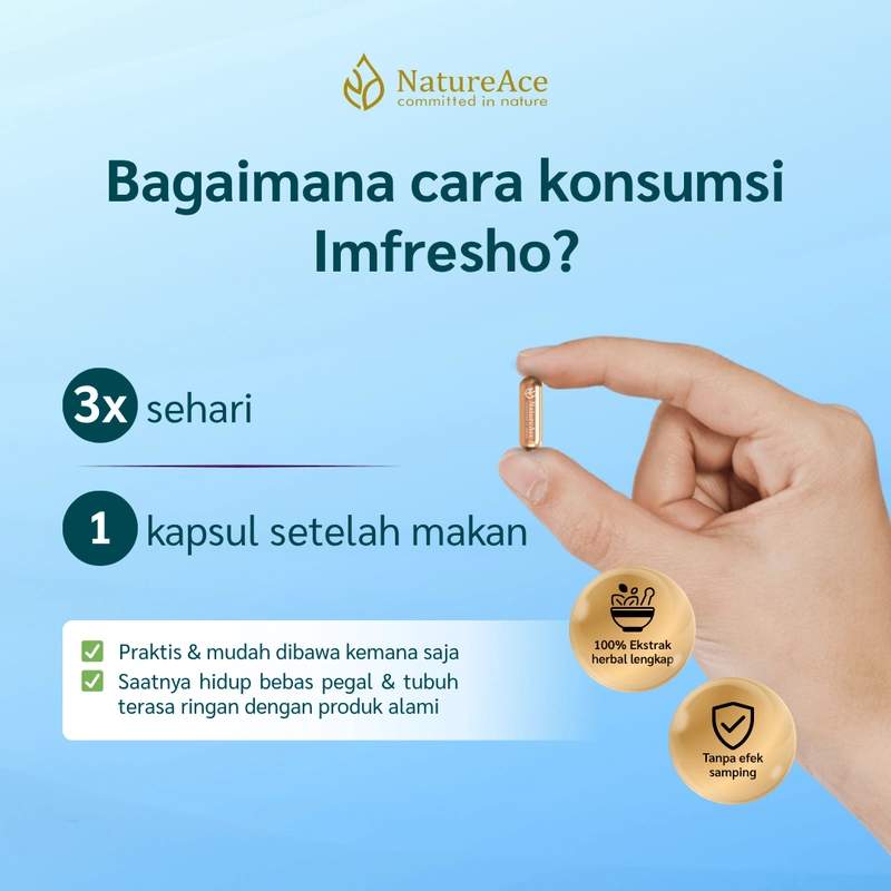 Product image Nature Ace - Imfresho 20 Kapsul